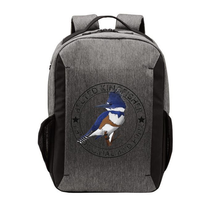 Belted Kingfisher The Original Bird Punk Vector Backpack