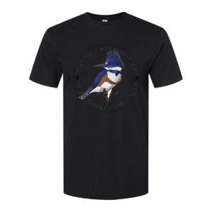 Belted Kingfisher The Original Bird Punk Softstyle CVC T-Shirt