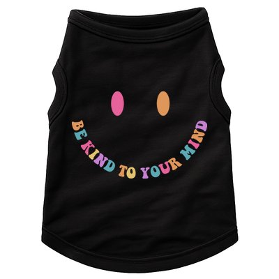 Be Kind To Your Kind Mental Health Matters Back & Front Doggie Tank