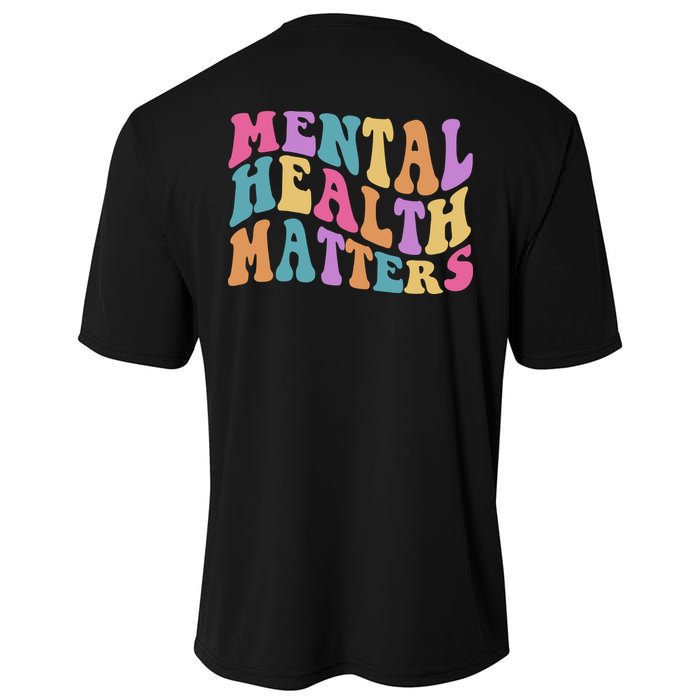 Be Kind To Your Kind Mental Health Matters Back & Front Performance Shirt