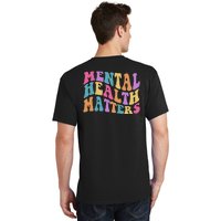 Be Kind To Your Kind Mental Health Matters Back & Front T-Shirt