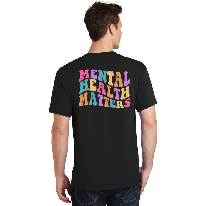 Be Kind To Your Kind Mental Health Matters Back & Front T-Shirt