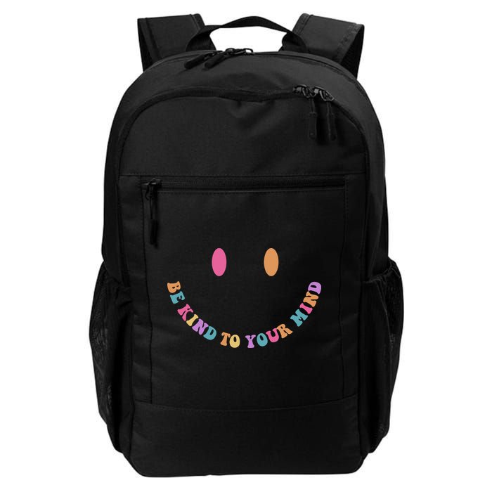 Be Kind To Your Kind Mental Health Matters Back & Front Backpack