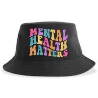 Be Kind To Your Kind Mental Health Matters Back & Front Sustainable Bucket Hat