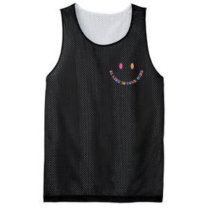 Be Kind To Your Kind Mental Health Matters Back & Front Mesh Reversible Basketball Jersey Tank