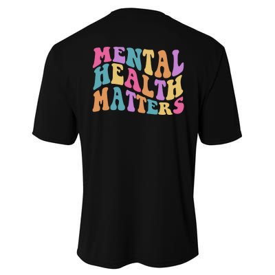 Be Kind To Your Kind Mental Health Matters Back & Front Performance Sprint T-Shirt