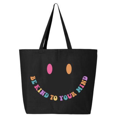 Be Kind To Your Kind Mental Health Matters Back & Front 25L Jumbo Tote