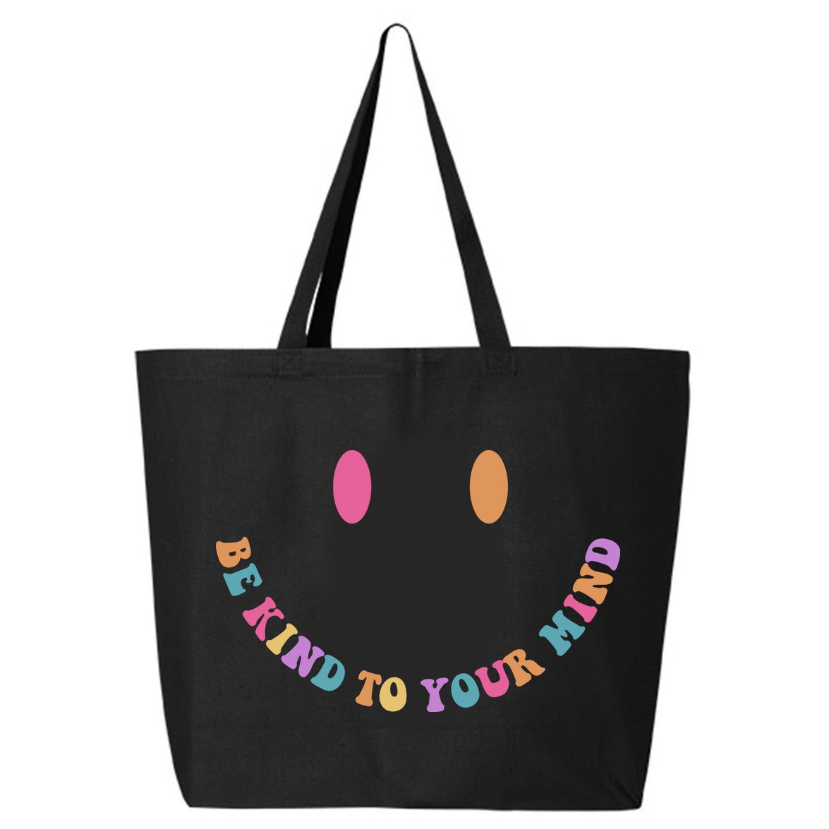 Be Kind To Your Kind Mental Health Matters Back & Front 25L Jumbo Tote