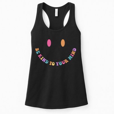 Be Kind To Your Kind Mental Health Matters Back & Front Womens Tank Top