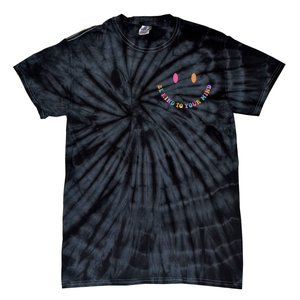 Be Kind To Your Kind Mental Health Matters Back & Front Tie-Dye T-Shirt