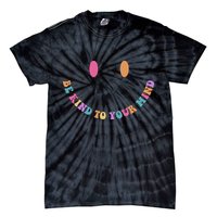 Be Kind To Your Kind Mental Health Matters Back & Front Tie-Dye T-Shirt