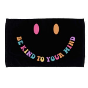 Be Kind To Your Kind Mental Health Matters Back & Front Microfiber Hand Towel