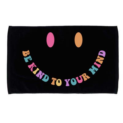Be Kind To Your Kind Mental Health Matters Back & Front Microfiber Hand Towel