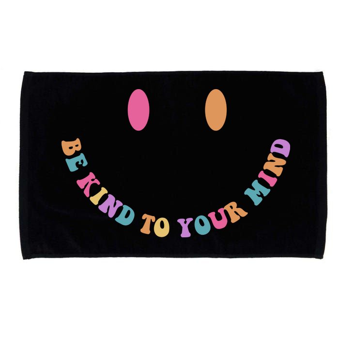 Be Kind To Your Kind Mental Health Matters Back & Front Microfiber Hand Towel