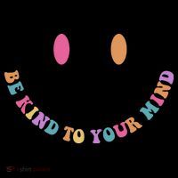 Be Kind To Your Kind Mental Health Matters Back & Front Visor
