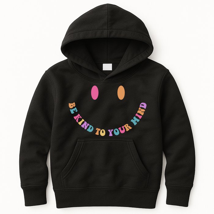 Be Kind To Your Kind Mental Health Matters Back & Front Kids Hoodie