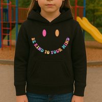 Be Kind To Your Kind Mental Health Matters Back & Front Kids Hoodie