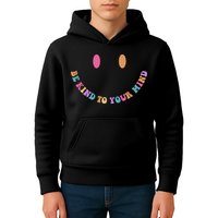 Be Kind To Your Kind Mental Health Matters Back & Front Kids Hoodie