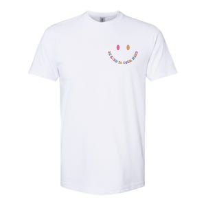 Be Kind To Your Kind Mental Health Matters Back & Front Softstyle CVC T-Shirt