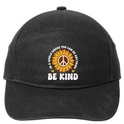 Be Kind Unity Day Orange Anti Bullying Unity Day 7-Panel Snapback Hat