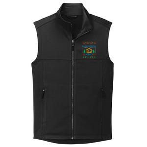 Backgammon King Ugly Christmas Collective Smooth Fleece Vest