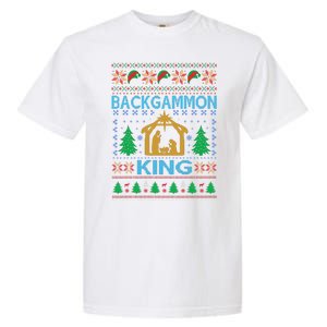 Backgammon King Ugly Christmas Garment-Dyed Heavyweight T-Shirt