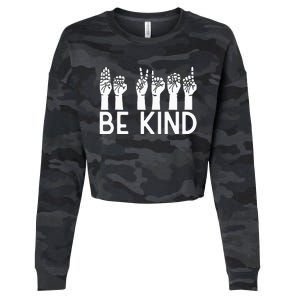 Be Kind Unity Day Orange Anti Bullying Unity day Cropped Pullover Crew