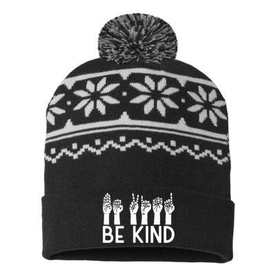 Be Kind Unity Day Orange Anti Bullying Unity day USA-Made Snowflake Beanie