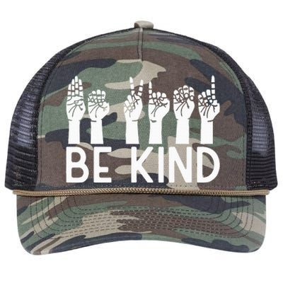 Be Kind Unity Day Orange Anti Bullying Unity day Retro Rope Trucker Hat Cap