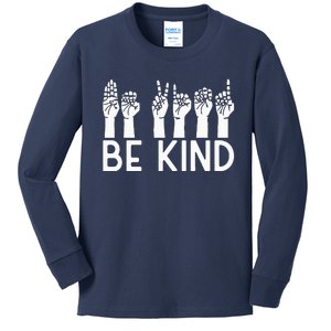 Be Kind Unity Day Orange Anti Bullying Unity day Kids Long Sleeve Shirt