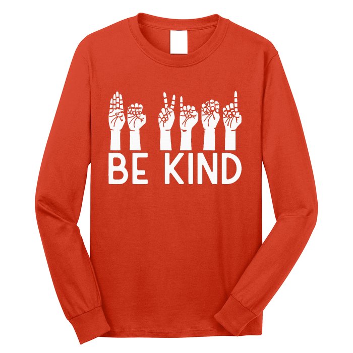 Be Kind Unity Day Orange Anti Bullying Unity day Long Sleeve Shirt