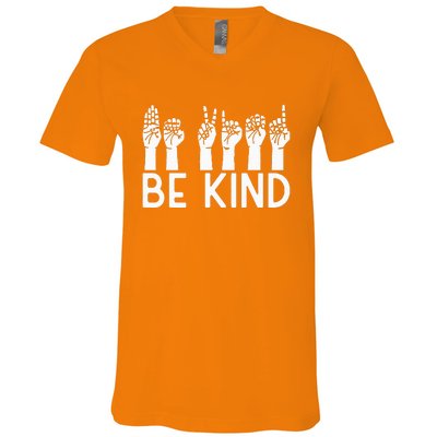 Be Kind Unity Day Orange Anti Bullying Unity day V-Neck T-Shirt