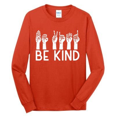 Be Kind Unity Day Orange Anti Bullying Unity day Tall Long Sleeve T-Shirt