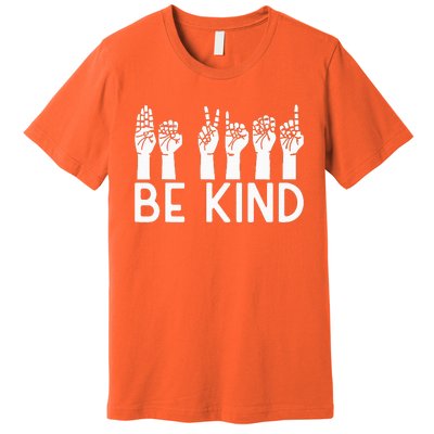 Be Kind Unity Day Orange Anti Bullying Unity day Premium T-Shirt