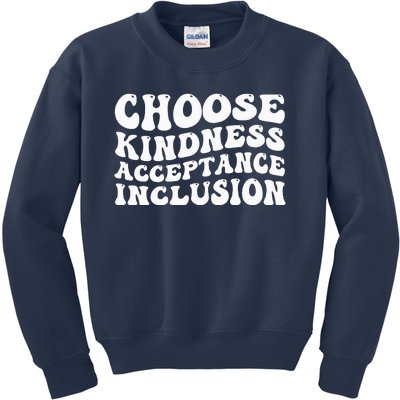 Be Kind Unity Day Orange Anti Bullying Unity day Kids Sweatshirt