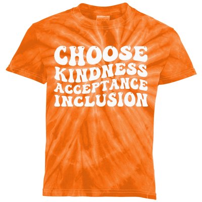 Be Kind Unity Day Orange Anti Bullying Unity day Kids Tie-Dye T-Shirt