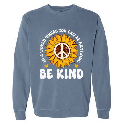 Be Kind Unity Day Orange Anti Bullying Garment-Dyed Sweatshirt