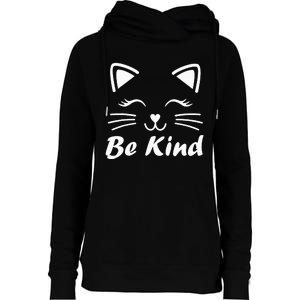 Be Kind Unity Day Orange Anti Bullying Womens Funnel Neck Pullover Hood