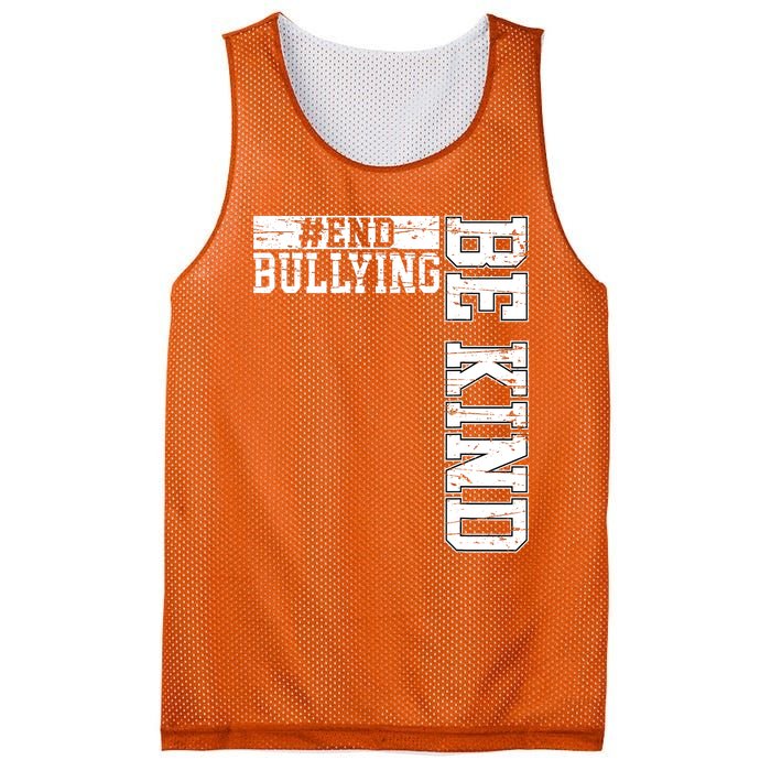 Be Kind Unity Day Orange Anti Bullying Kids Unity Day Mesh Reversible Basketball Jersey Tank