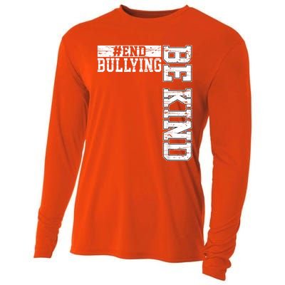 Be Kind Unity Day Orange Anti Bullying Kids Unity Day Cooling Performance Long Sleeve Crew