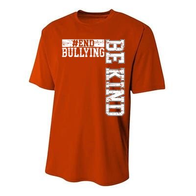 Be Kind Unity Day Orange Anti Bullying Kids Unity Day Performance Sprint T-Shirt