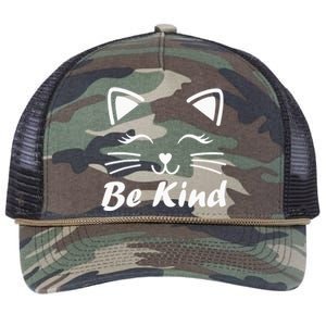 Be Kind Unity Day Orange Anti Bullying Unity Day Retro Rope Trucker Hat Cap