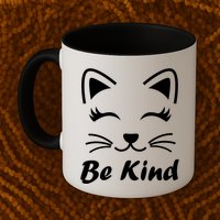 Be Kind Unity Day Anti Bullying Kitten Mug