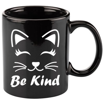 Be Kind Unity Day Anti Bullying Kitten 11oz C Handle Ceramic Mug