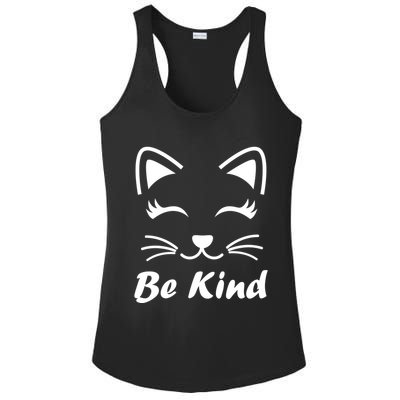 Be Kind Unity Day Anti Bullying Kitten Ladies PosiCharge Competitor Racerback Tank