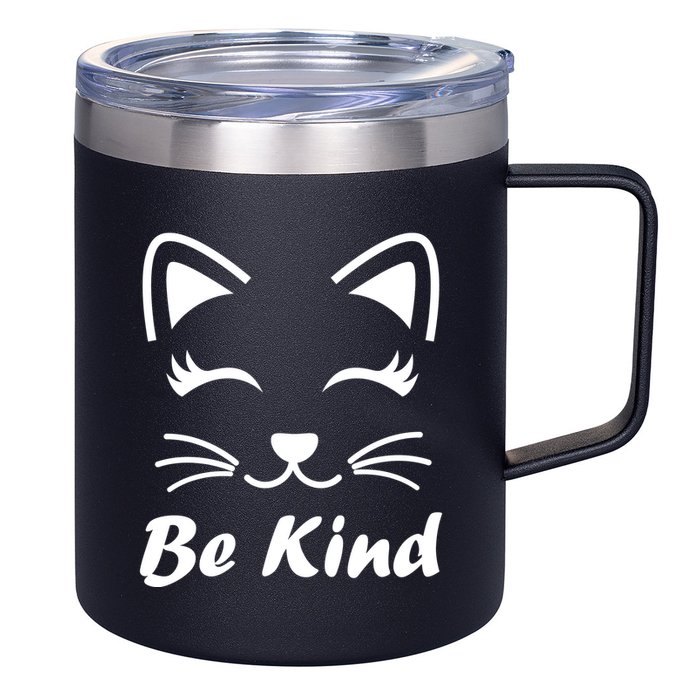 Be Kind Unity Day Anti Bullying Kitten 12oz Stainless Steel Coffee Mug