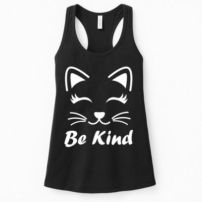 Be Kind Unity Day Anti Bullying Kitten Womens Tank Top
