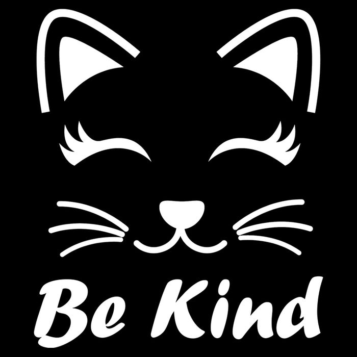 Be Kind Unity Day Anti Bullying Kitten Cropped Pullover Crew