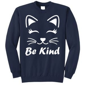 Be Kind Unity Day Anti Bullying Kitten Tall Sweatshirt