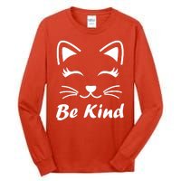 Be Kind Unity Day Anti Bullying Kitten Tall Long Sleeve T-Shirt